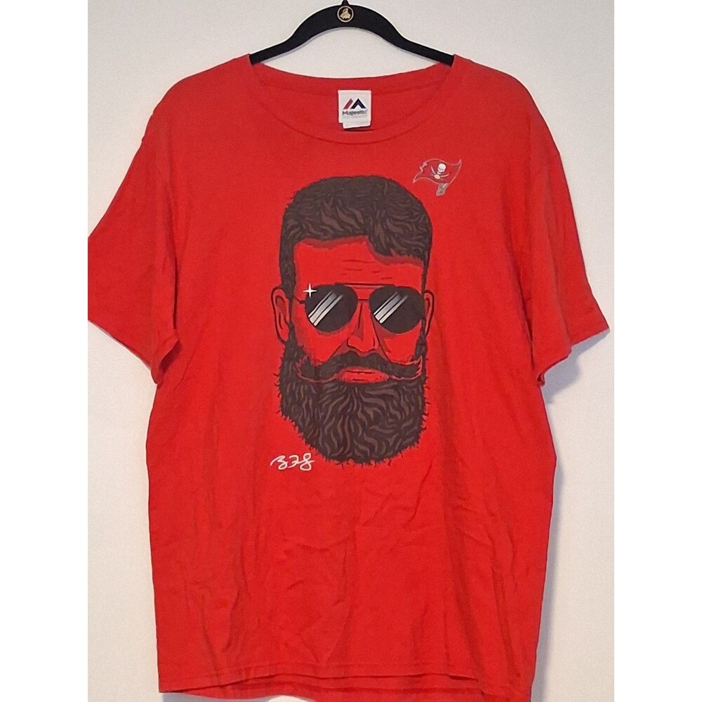 Majestic Tampa Bay Buccaneers Ryan Fitzpatrick Men's T-shirt  L